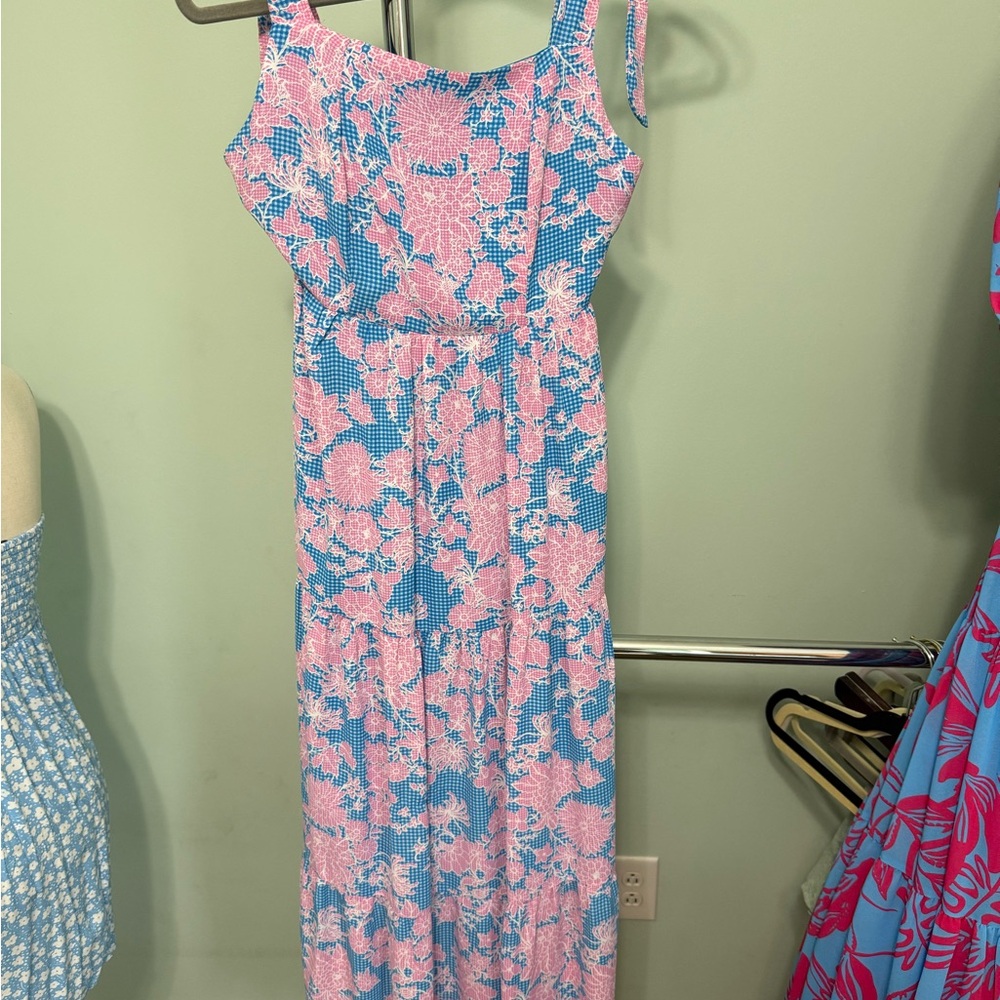 Floral dress One Piece - Pink and Blue